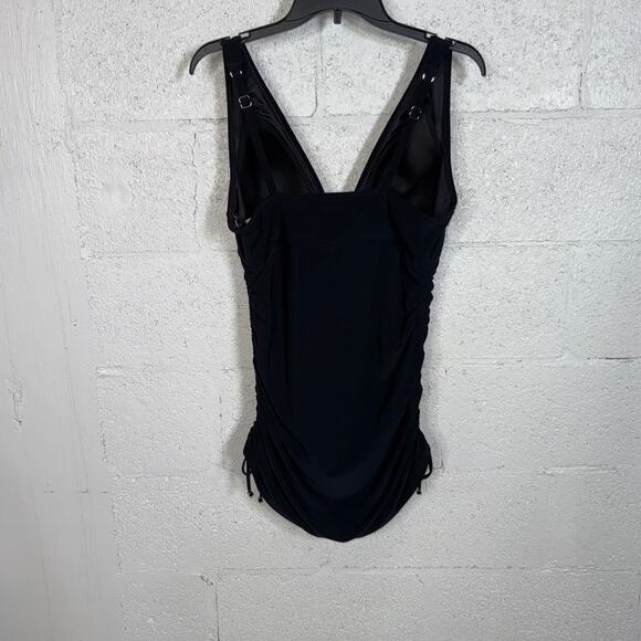 Magicsuit Morningstar Dani Tankini Top black 14 $140 - Picture 5 of 10